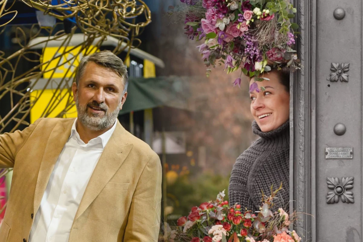 Sylwia Bednarek i Andrzej Dąbrowski – dwie perspektywy na Kwiatomat: florystyka i biznes